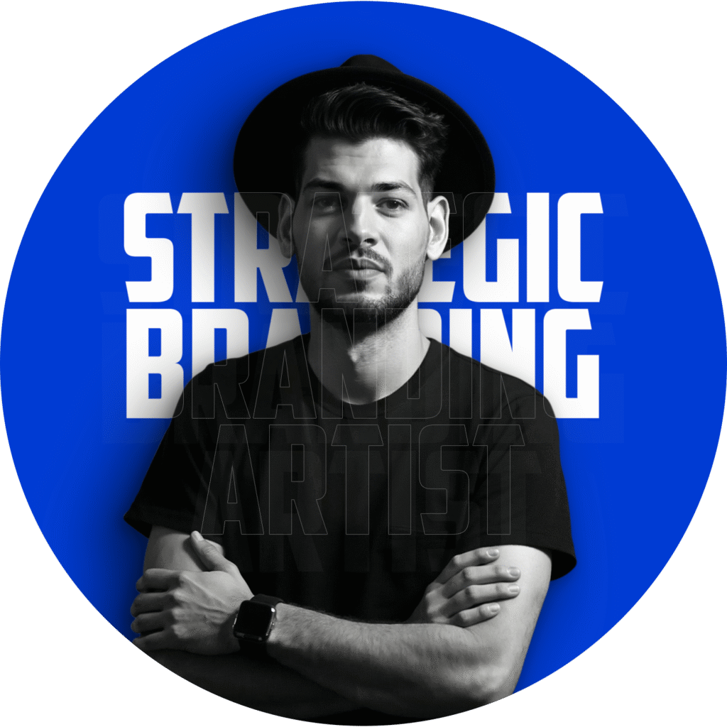 بناء وتصميم العلامات التجارية الاستراتيجية والشعارات والهويات البصرية للمشاريع والشركات الاستراتيجية وبناء العلامات التجارية